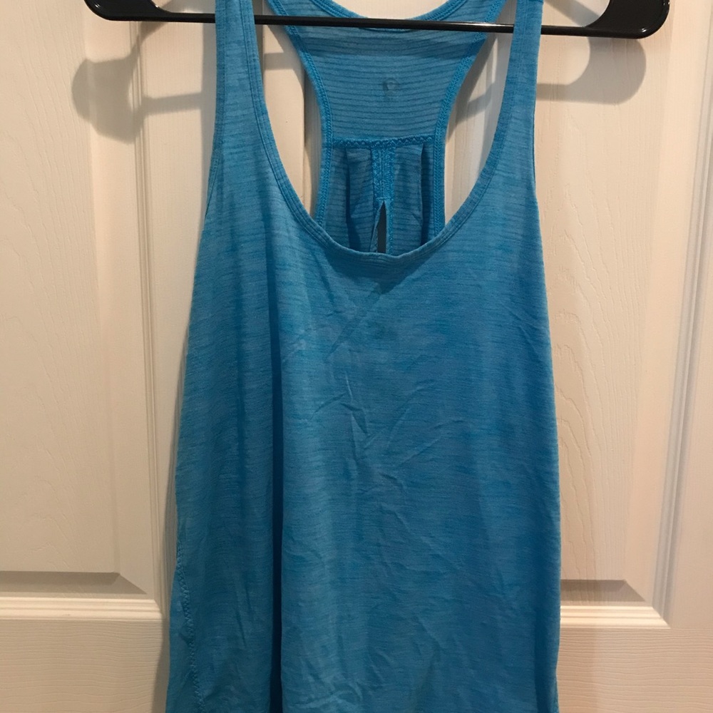 Lululemon blue tank top
